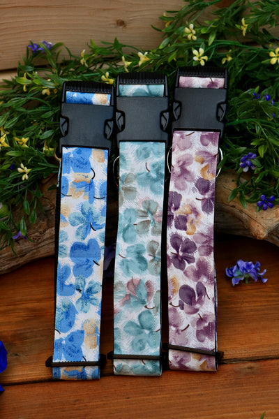 Watercolour Floral 1.5" Collar (Multiple Colours - Sold Out)